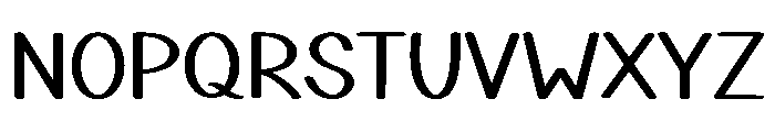 Chalk Kids Font LOWERCASE