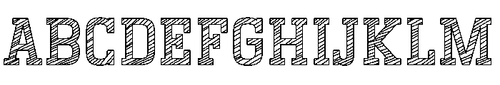 Chalk Mark Regular Font UPPERCASE