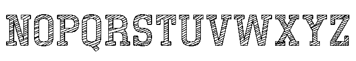 Chalk Mark Regular Font UPPERCASE