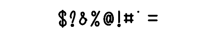 Chalk Notes Font OTHER CHARS