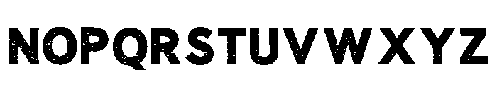 Chalk Rought Regular Font LOWERCASE
