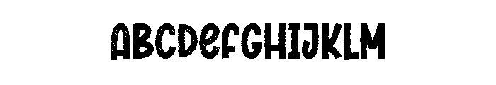 Chalk Scratches Font UPPERCASE