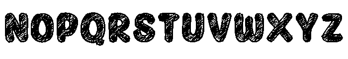 Chalk Sketchy Regular Font LOWERCASE