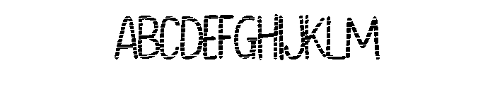 Chalkboard Crayon By Sq Regular Font UPPERCASE