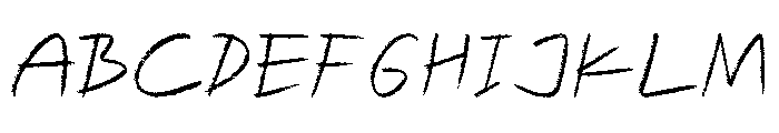 Chalkive Font UPPERCASE