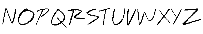 Chalkive Font UPPERCASE