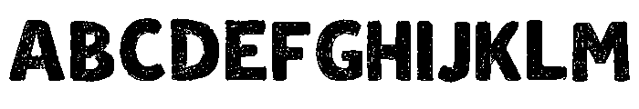 Chalky Kids Regular Font UPPERCASE