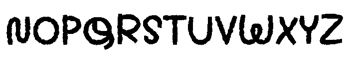Chalky Kids Font UPPERCASE