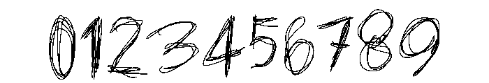 Chalky Zone Font OTHER CHARS