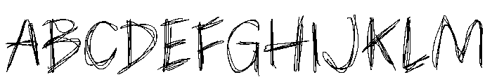 Chalky Zone Font UPPERCASE