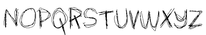 Chalky Zone Font UPPERCASE