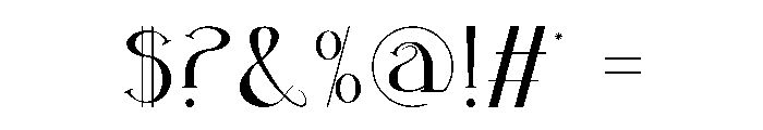 Chalotha Font OTHER CHARS