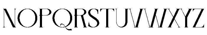 Chalotha Font UPPERCASE