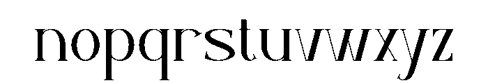 Chalotha Font LOWERCASE