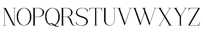 Chaltera Vegaro Regular Font UPPERCASE
