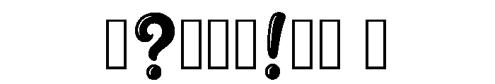 Chama Regular Font OTHER CHARS