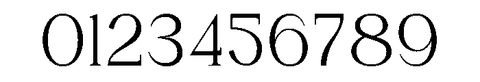 Chambery Regular Font OTHER CHARS