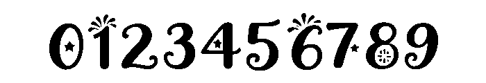 Champagne_Spark Font OTHER CHARS