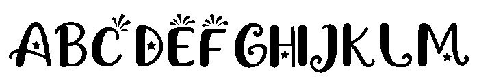 Champagne_Spark Font UPPERCASE