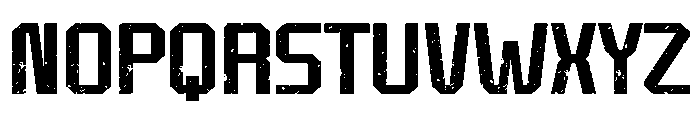 Champion Athletic Grunge Font UPPERCASE