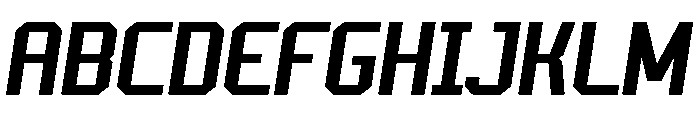 Champion Athletic Italic Font UPPERCASE