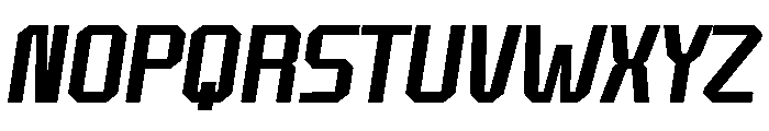Champion Athletic Italic Font UPPERCASE