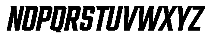 Champion Italic Font UPPERCASE