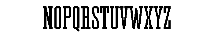 Champion Jersey Font LOWERCASE