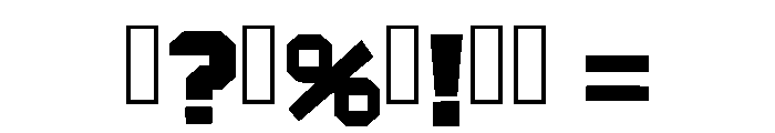 Champion Varsity Regular Font OTHER CHARS