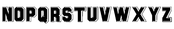 Championship Jersey Regular Font UPPERCASE