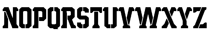 Champior Font UPPERCASE