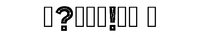 Chana Regular Font OTHER CHARS