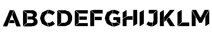 Chancery Regular Font UPPERCASE
