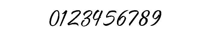 Chandy Signature Regular Font OTHER CHARS