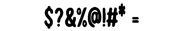 Chantilly Bold Font OTHER CHARS