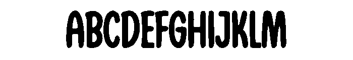 Chantilly Bold Font UPPERCASE