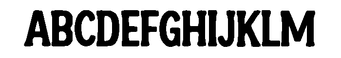Chantilly Serial Font UPPERCASE
