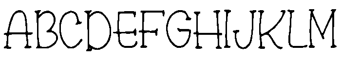 Chaos_Runes Font UPPERCASE