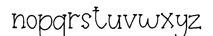 Chaos_Runes Font LOWERCASE