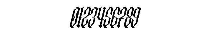 Chapelargo Italic Font OTHER CHARS