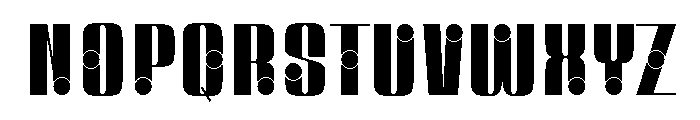 Chaping Font LOWERCASE
