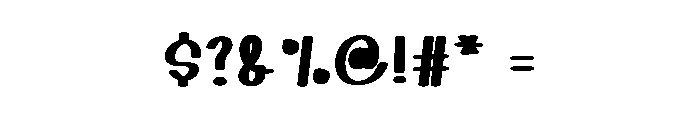 Chapter January Font OTHER CHARS