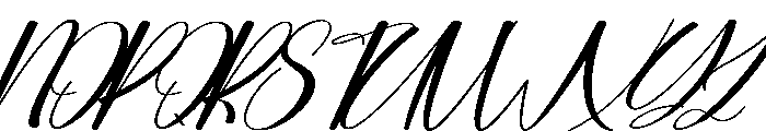 Charcuterie Font UPPERCASE