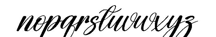 Charcuterie Font LOWERCASE