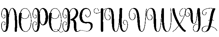 Chareful Font UPPERCASE