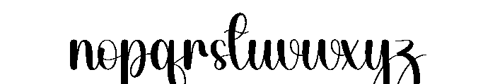 Chareful Font LOWERCASE