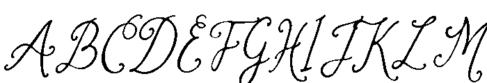 Charite Atelier Font UPPERCASE