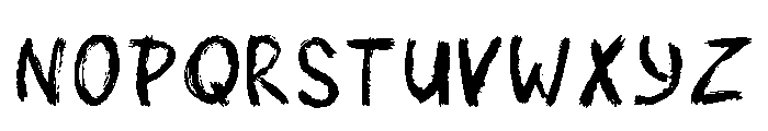 Charki Regular Font UPPERCASE