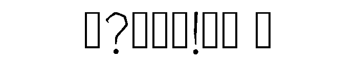 Charl Regular Font OTHER CHARS