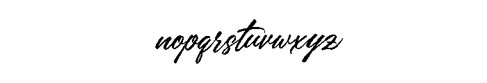 Charles Slingerland Font LOWERCASE
